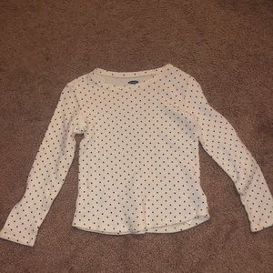 Polka dot Thermal Long Sleeve
